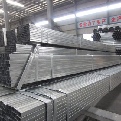 คุณภาพ  China Supplier New Hot Dipped Non Secondary Galvanized Square Steel Tube โรงงาน