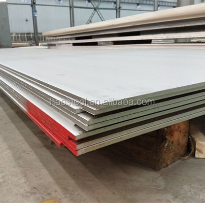 เกรด 201/202 Aisi 304L / 316L ใบเหล็กไร้ขัด 8 มม การตัดแผ่นก่อสร้าง รวมถึง 904L 317L 2205 2507