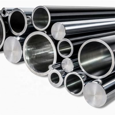 ท่อเหล็กไร้สแตนเลสที่สะท้อนแสงสูง ASTM มาตรฐาน 300 ซีรีส์-317L-316Ti เกรดด้านในด้านนอกเคลือบให้สว่าง