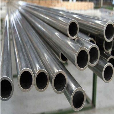 ท่อเหล็กไร้สแตนเลสที่สะท้อนแสงสูง ASTM มาตรฐาน 300 ซีรีส์-317L-316Ti เกรดด้านในด้านนอกเคลือบให้สว่าง
